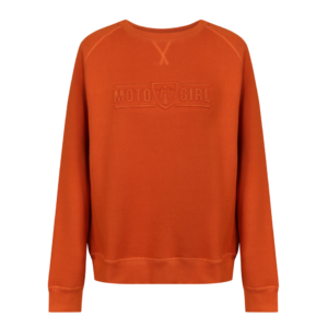 3d logo sweatshirt burnt orange