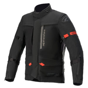 Alpinestars altamira gore tex jacket black bright red