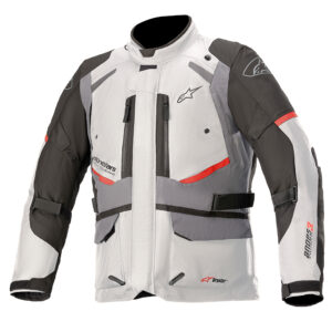 Alpinestars andes v3 drystar jacket ice grey dark grey