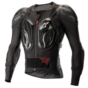 Alpinestars bionic action jacket black red