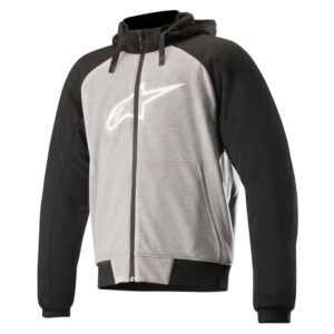 Alpinestars chrome sports hoodie melange grey black