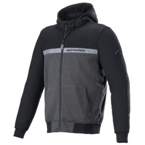 Alpinestars chrome street hoodie black melange black