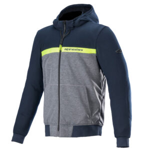 Alpinestars chrome street hoodie dark navy dark grey
