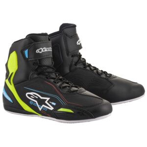 Alpinestars faster 3 shoes blk yel blu
