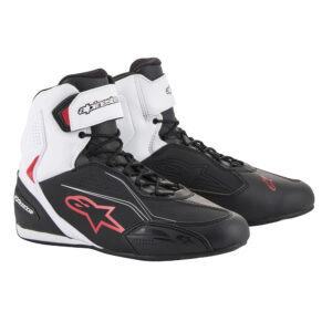 Alpinestars faster 3 shoes black white red