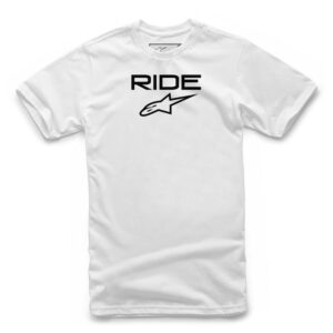 Alpinestars ride 2 0 tee white black