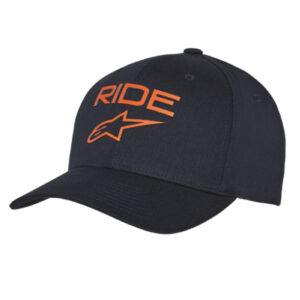 Alpinestars ride transfer hat navy orange