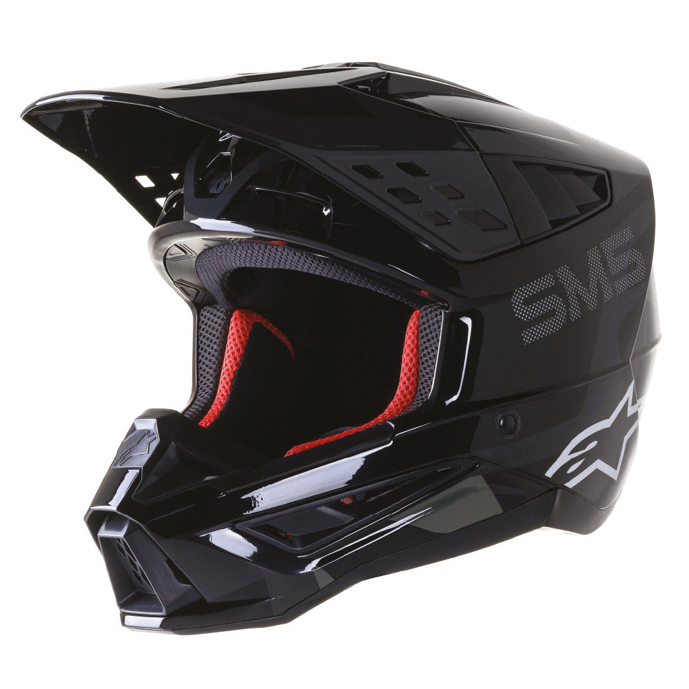 Alpinestars s m5 rover helmet ece black anth camo glossy