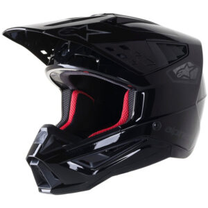 Alpinestars s m5 scout helmet ece black silver glossy a