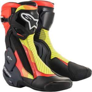 Alpinestars smx plus v2 boots blk red flu gry