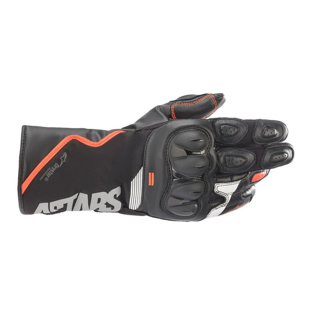 Alpinestars sp 365 drystar gloves black red fluorecent white