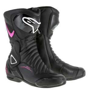 Alpinestars stella smx 6 v2 boot black fuchsia white