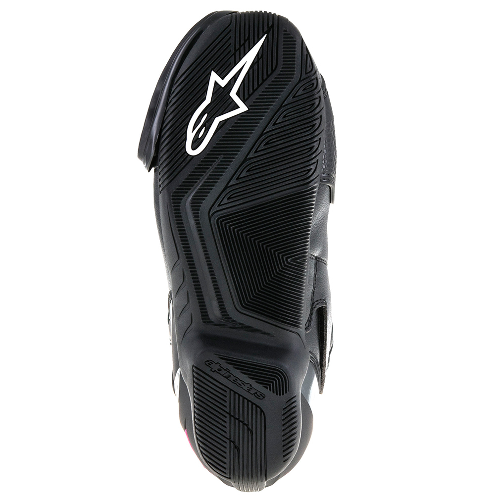 Alpinestars stella smx 6 v2 boot black fuchsia white sole