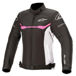 Alpinestars stella t sps waterproof jkt blk wht fuchsia