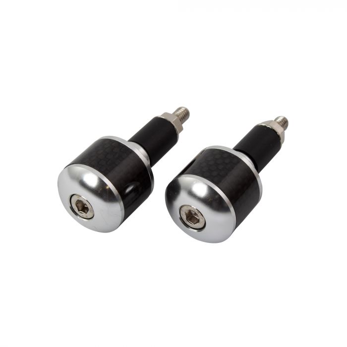 Bike it bar end with carbon fibre inset alloy