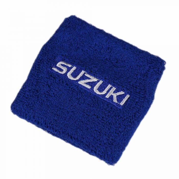 Bike it brake reservoir protector shroud blue suzuki