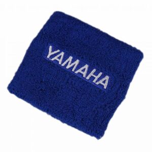 Bike it brake reservoir protector shroud blue yamaha