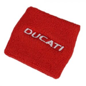 Bike it brake reservoir protector shroud red ducati