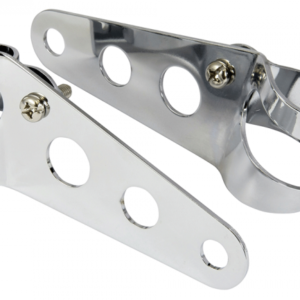 Bike it standard chrome headlight brackets 30 38mm