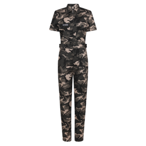 Camo short sleeve jumpsuit