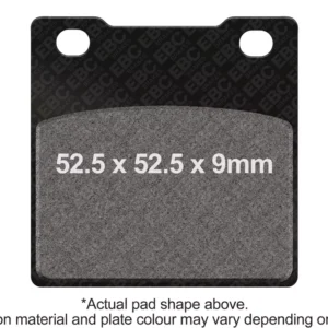 Ebc fa063 organic fa series brake pads