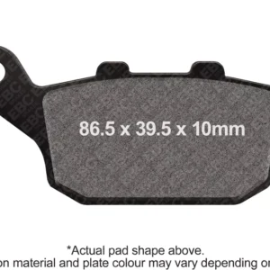Ebc fa140 organic fa series brake pads