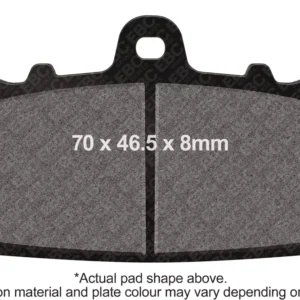 Ebc fa158hh double h series sintered brake pads