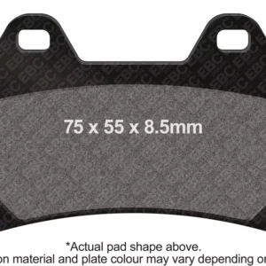 Ebc fa244hh double h series sintered brake pads