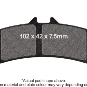 Ebc fa447hh double h series sintered brake pads