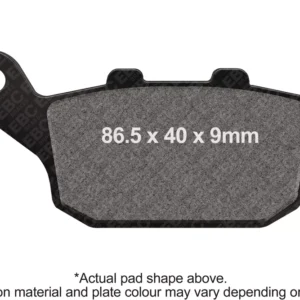 Ebc fa496hh double h series sintered brake pads
