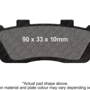 Ebc sfa498 sfa series scooter organic pads