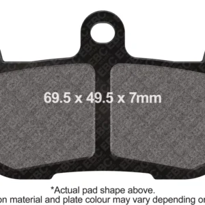 Fa347hh double h series sintered brake pads