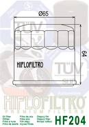Hf204 hiflo oil filter1