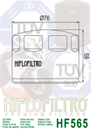 Hf565 hiflo oil filter