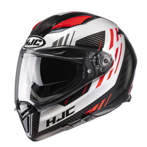 Hjc f70 kesta carbon mc1 red