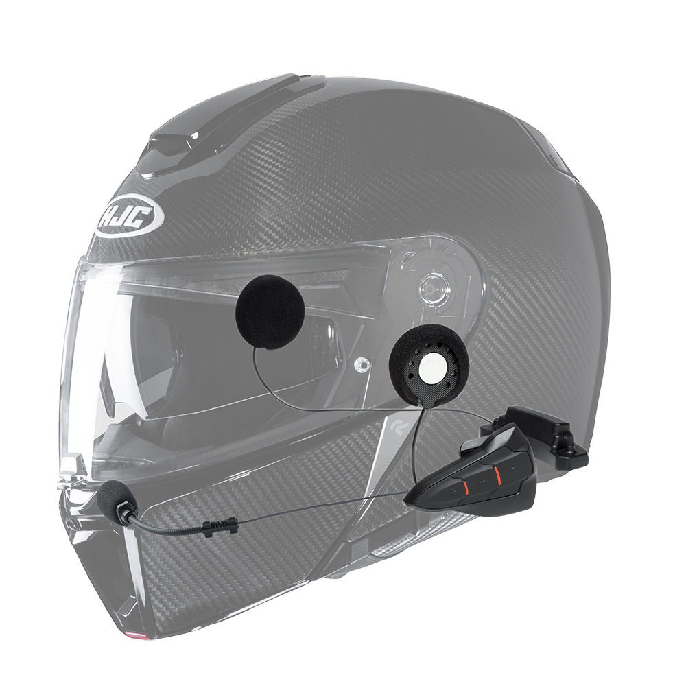 Hjc smart hjc 10b bluetooth device black fitted