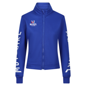 Moto girl m patch jacket blue