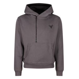 Motobull helmet hoodie grey