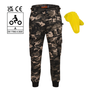 Motobull ryan cargo camo trousers