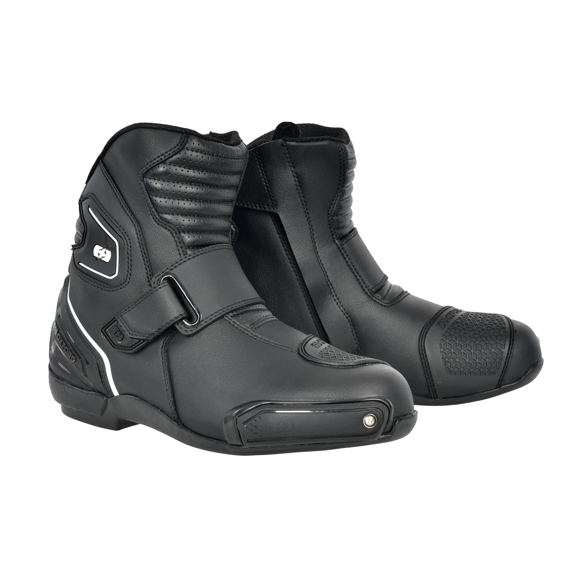 Oxford omega air short ms boot blk wht