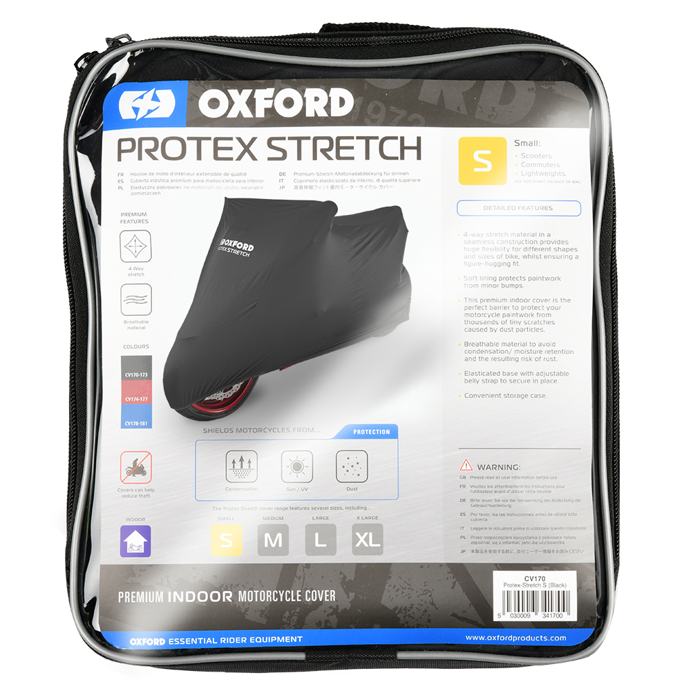 Oxford protex stretch indoor premium stretch fit cover black
