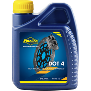 Putoline dot 4 high performance synthetic motorcycle motorbike brake fluid 500ml