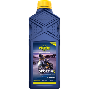 Putoline sport 4r 15w 50 semi synthetic n tech motorcycle motorbike oil 1ltr