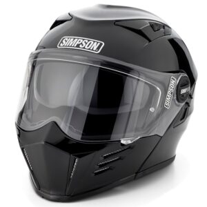 Simpson darksome clear visor