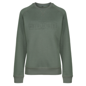 3d logo sweatshirt olive