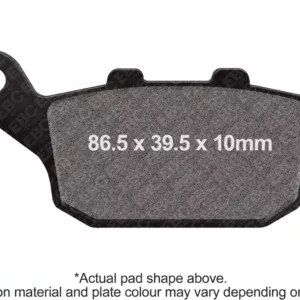 Ebc fa140 organic fa series brake pads