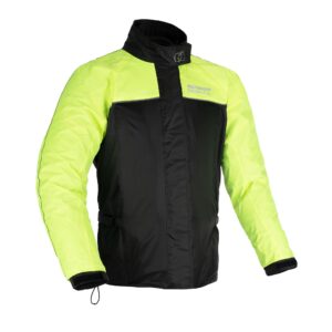 Oxford rainseal over jacket black fluo